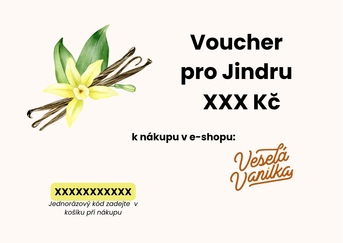 Voucher_návrh věnování