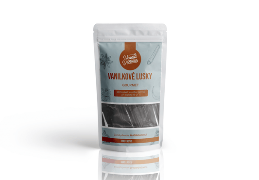 Obal vanilkových lusků Madagaskar