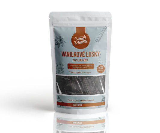 Obal vanilkových lusků Pompona