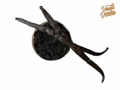 Vzácny vanilkový kaviár